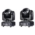Miniatyrbillede 1 af 2: 60W LED Moving Head Light, 540° Pan, 180° Tilt,60W stråle lys 2 stk, EU -stik