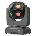 Miniatyrbillede 2 af 2: LED Moving Head Light, 200W Effekt, DMX512 Kontrol,ZQ02096, EU stik