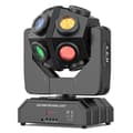 Miniatyrbillede 1 af 2: LED Moving Head Light, 200W Effekt, DMX512 Kontrol,ZQ02096, EU stik