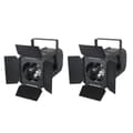 Miniatyrbillede 1 af 4: 200W COB Par Lys, Lydkontroltilstand, 10-60° Justerbar Stråle,EU Stik 2PCS