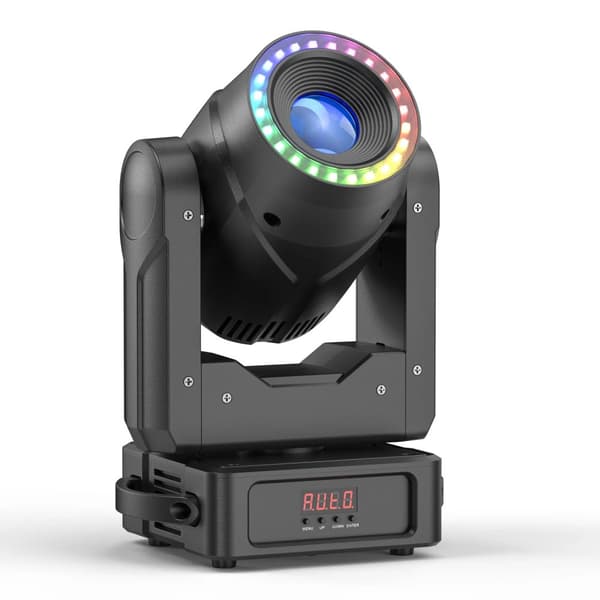 200W LED Moving Head Scene Lys, 7 Farver, 7 GOBOs,ZQ02360, EU -stik