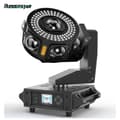 Miniatyrbillede 2 af 2: 160W LED Moving Head Light, 2° strålevinkel, DMX kontrol,sort, EU stik