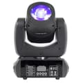 Miniatyrbillede 1 af 4: Bevægelseshoved LED-lys, 100W effekt, 7 farver og 8 gobos,sort, EU -stik