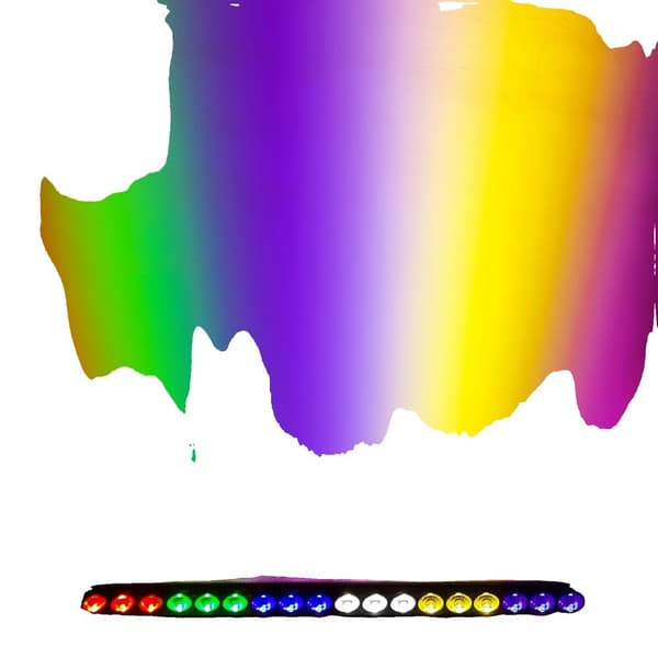 LED-pikseliohjattu seinäpesuri, 200W teho, 60 000 tuntia käyttöikää,Eu plug in Finnish is "Eu-plugi", Pixel 6IN1-B