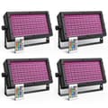 Miniatyrbillede 2 af 2: Mini LED Strobelys, 60W Effekt, Alsidige Kontrolmuligheder,ZQ06138-4Pcs, EU stik