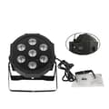 Miniatyrbillede 1 af 2: LED Flad Par Lys, 7x12W RGBW, 7x18W RGBWA+UV,2pcs 7x12w, EU