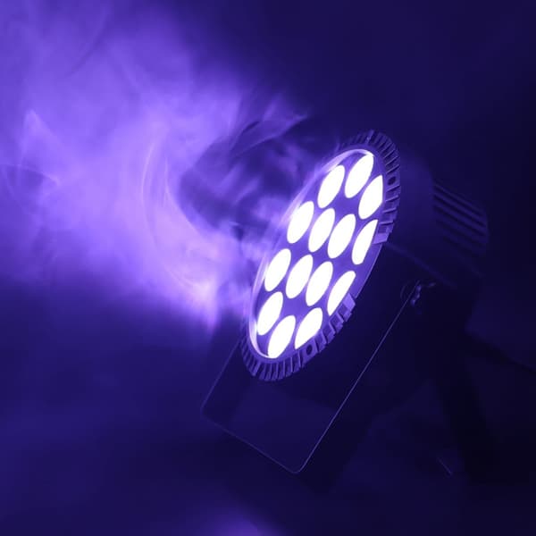RGBW LED Scene Lys, 60W Effekt, DMX Kontrol,EU -stik 4 stk
