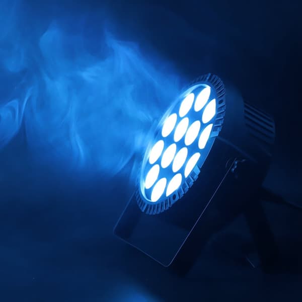 RGBW LED Scene Lys, 60W Effekt, DMX Kontrol,EU -stik 4 stk