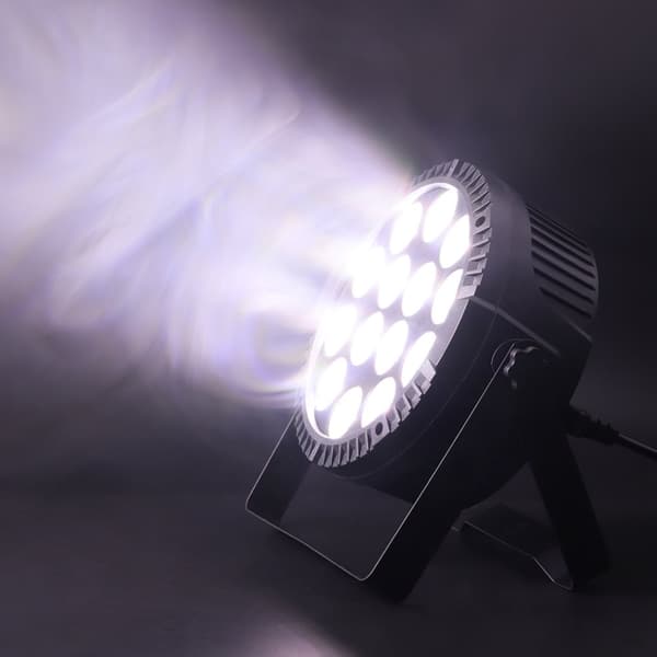 RGBW LED Scene Lys, 60W Effekt, DMX Kontrol,EU -stik 4 stk