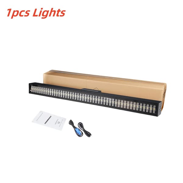 LED Strobelys, 200W Strømforbrug, 576 LED Konfiguration, Flere Kontrolmetoder,EU stik, 1PCS