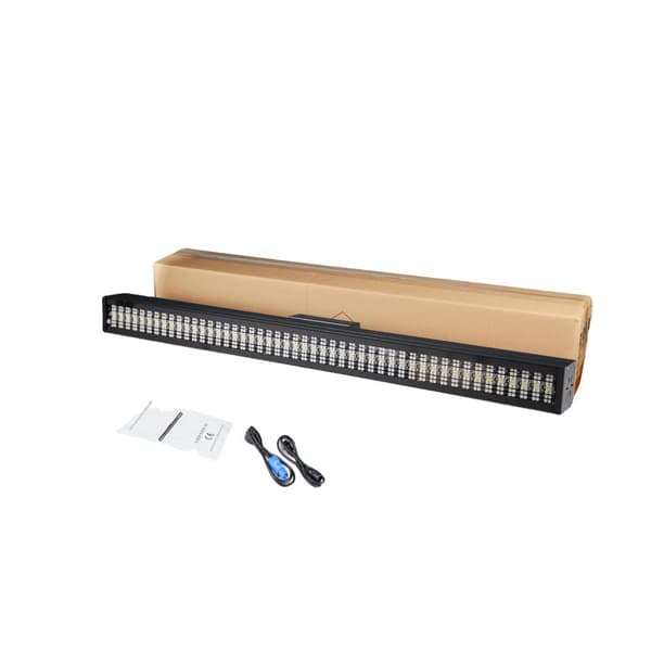 LED Strobelys, 200W Strømforbrug, 576 LED Konfiguration, Flere Kontrolmetoder,EU stik, 1PCS