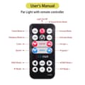 Miniatyrbillede 4 af 4: COB UV Par Lygter, DMX512 Kontrol, 16W Scene Belysning,EU-stik