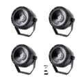 Miniatyrbillede 1 af 4: COB UV Par Lygter, DMX512 Kontrol, 16W Scene Belysning,EU-stik