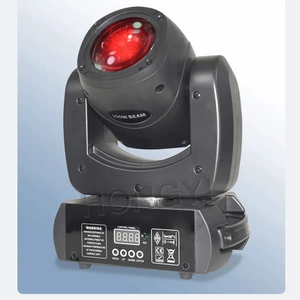 Bevægelseslys LED Beam, 100W effekt, 7 farver og effekter,EU-stik