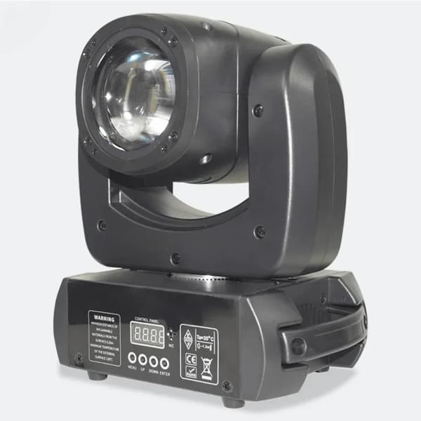 Bevægelseslys LED Beam, 100W effekt, 7 farver og effekter,EU-stik