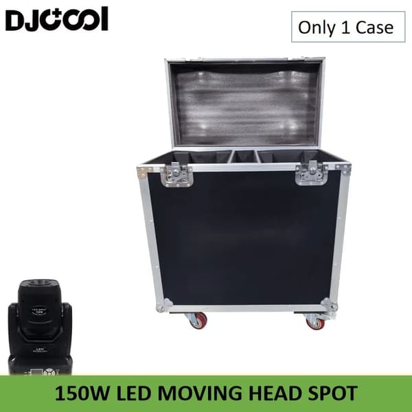 150W LED Rörligt Huvudljus, 540° Panorering, 270° Tilt-funktion,1 Fall