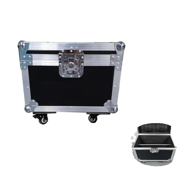 Strobe Matrix-lampa, 24 st 10W LED-strålar, DMX512-kontroll,1 st fodral 2 i 1