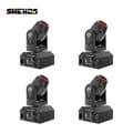 Miniatyrbillede 2 af 2: Mini Beam Moving Head Light, 10W Effekt, 3000Lux Lysstyrke,10W Stråle Flytteligt Hoved, EU-stik