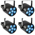 Miniatyrbillede 1 af 2: Scene Par Lys, 50W Effekt, Flere Kontrolmuligheder,ZQ01634-4Pcs, EU stik