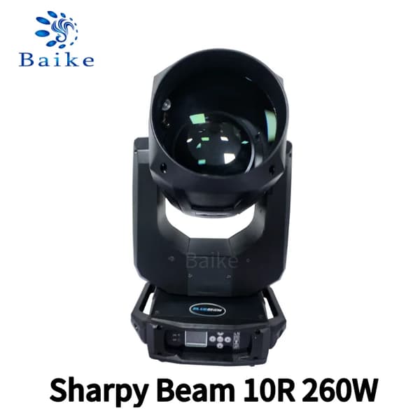 Sharpy Beam Moving Head Light, 260W effekt, 540° panorering, 270° hældning,1 Lys