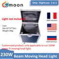 Miniatyrbillede 2 af 2: Beam Moving Head Light, 230W Høj Effekt, Alsidig til DJ og Scene,Kun Flightcase 1i1