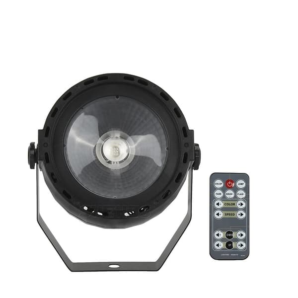 Trådløs fjernbetjening RGB scene belysning, 30W effekt, flere driftsformer,2 stk 30W RGB, EU
