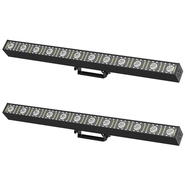 Somspot RGB Beam Wall Washer Light, 150W Effekt, 6° Strålevinkel,2PCS, EU stik