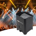 Miniatyrbillede 2 af 2: Trådløs Fjernbetjening LED Par, 6x18W RGBWA+UV, Multi-Kontroltilstande,6x18w Sort, EU stik