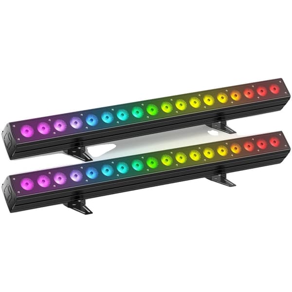 LED Vaskelys, 120W Effekt, DMX Kontrol,EU stik, Varmt lys