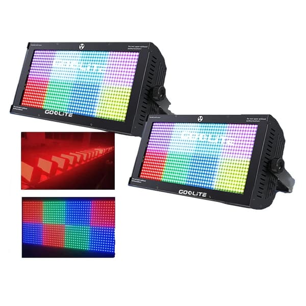 RGB Strobelys, 960 LED'er, 250W Effekt,2 Lygter