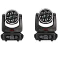 Miniatyrbillede 1 af 2: LED Bee Eye Spot Beam Lys, 200W Effekt, 540° Pan Vinkel, 180° Tilt Vinkel,2stk i karton, EU stik