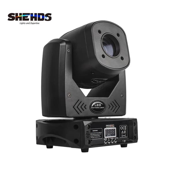 Bevægelseshovedspotlight, 80W LED, 540° panorering og 200° hældning,1stk, EU stik
