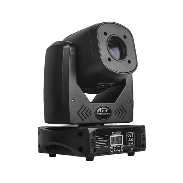 Bevægelseshovedspotlight, 80W LED, 540° panorering og 200° hældning,1stk, EU stik