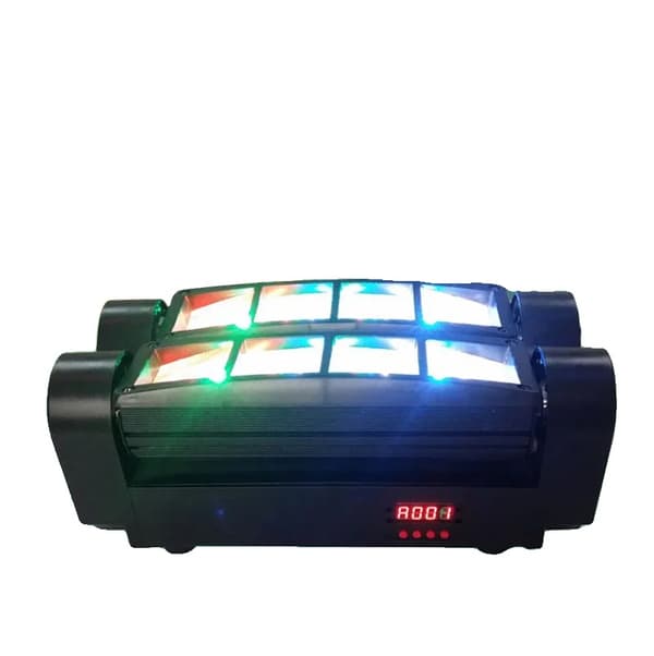DMX Stage Moving Head Light, 80W Effekt, RGBW LED, Professionel DJ Brug