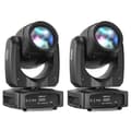 Miniatyrbillede 1 af 2: LED Moving Head Scene Lygter, 100W Effekt, 18 Kanaler DMX 512,ZQ02255, EU-stik