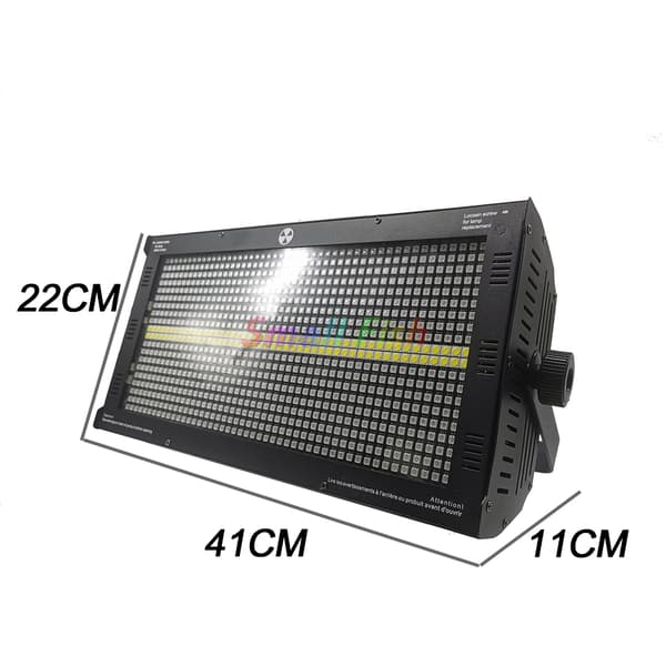 280W DMX Scenljus, 8+8 Segment, 32bit Dämpning, Röststyrning