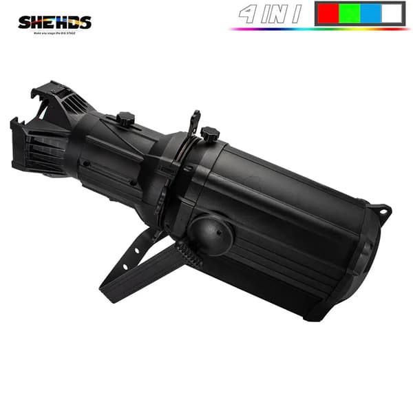 LED Profil Leko Light, 250W Effekt, RGBW & Varm Hvid Farvemuligheder,EU stik, 4i1