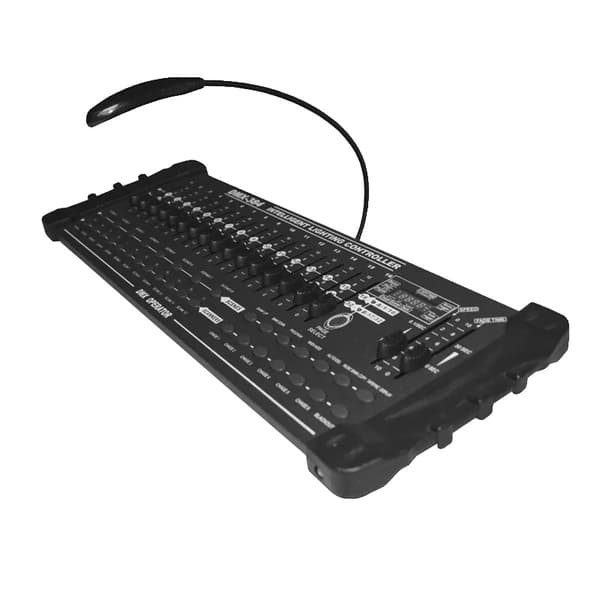 DMX 384A DJ-controller, høj lysflux, professionel scenebelysning, energieffektiv