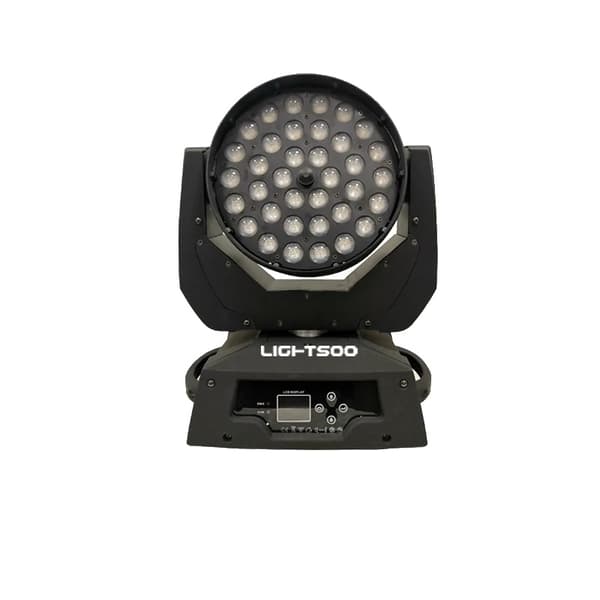 LED Rörligt Huvudljus, 600W Effekt, DMX Kontroll,1 Ljus, RGBWAUV 6in1