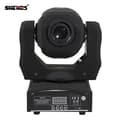 Miniatyrbillede 2 af 2: Mini Spot 60W LED Moving Head Light, 7 Farver + Hvid, DMX512 Kontrol,sort legeme, EU