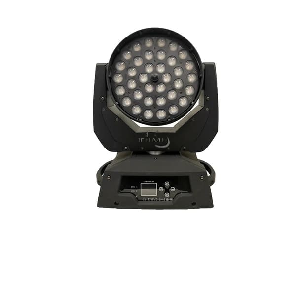 LED Rörligt Huvudljus, 450W Effekt, 15-65 Zoomområde,6i1 RGBWUV, 1 Ljus