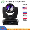Miniatyrbillede 2 af 2: Beam 230W 7R Moving Head Light, 14 Farver, 17 Gobos,1 Lys, Nøglemodel