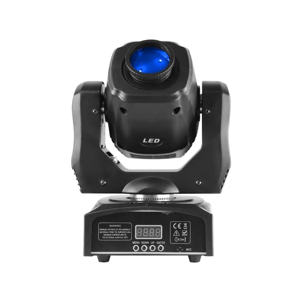 LED Spotlys, 60W Effekt, 7 Farvemuligheder,EU-stik, 60W