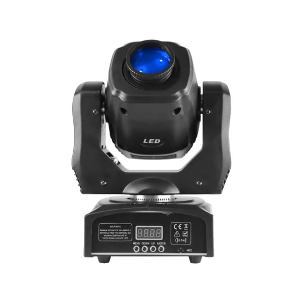 LED Spotlys, 60W Effekt, 7 Farvemuligheder,EU-stik, 60W