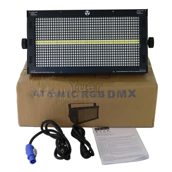 Scenbelysning, 280W effekt, DMX512-kontroll, 32-bitars dimning,1st, EU-kontakt