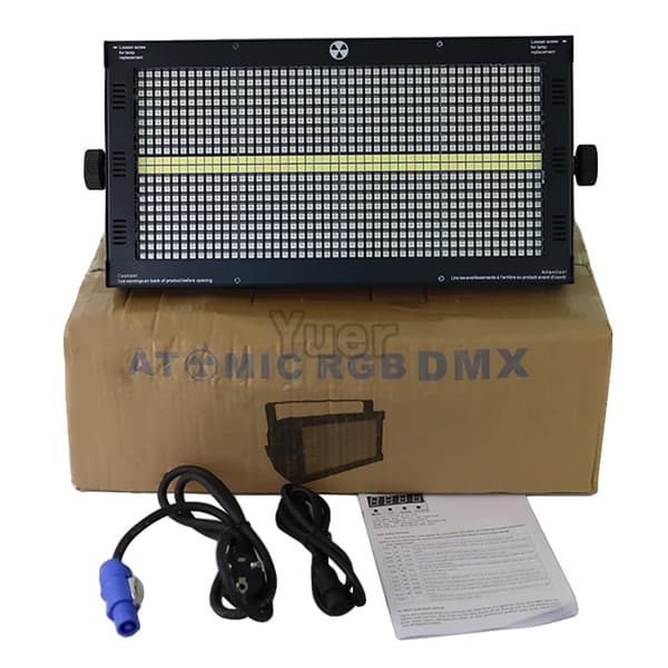 Scenbelysning, 280W effekt, DMX512-kontroll, 32-bitars dimning,1st, EU-kontakt