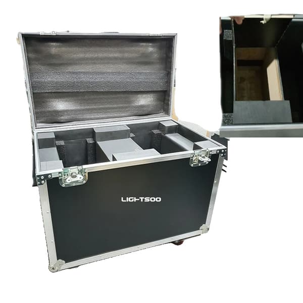 Bevægelseshoved LED Scene Lys, 19 stk. 4-i-1 Høj Lysstyrke Perler, DMX512 Kontrol,Kun 1 Flightcase