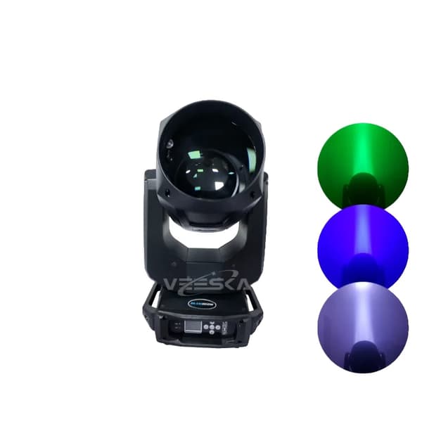 Moving Head Light, 260W lampe, 540° panorering, 270° hældning,1 Lys, Nøglemodel