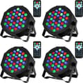 Pikkukuva 2 / 2: 36 LED RGB Par-valoa, 7 DMX-kanavaa, stroboskooppiefekti,RGB, EU-pistoke