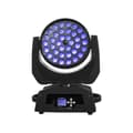 Miniatyrbillede 1 af 2: Vask Zoom Moving Head Light, RGBWA+UV, 10-60 Graders Zoomvinkel, 0-100% Dæmper,36x18w, EU stik